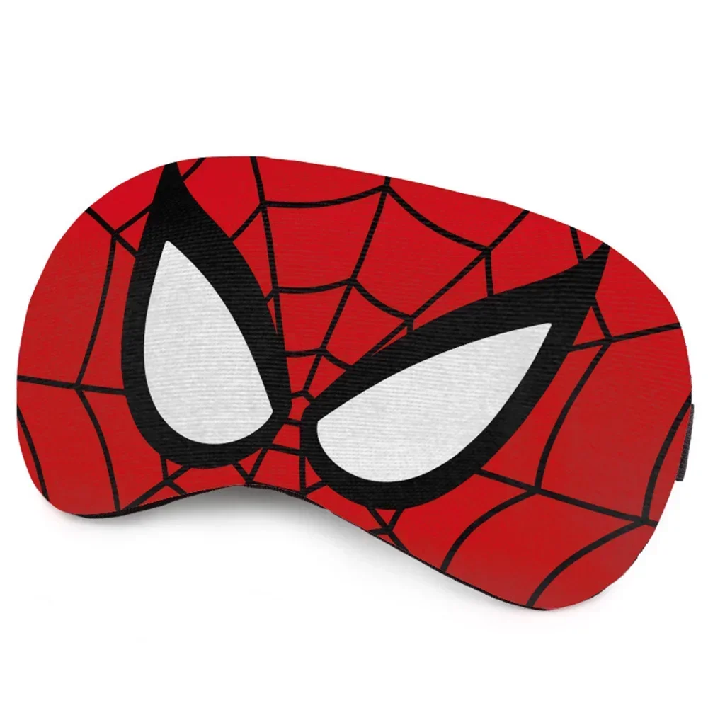 Cosplay Comic Cartoon Spider Sleep Eye Mask Soft Travel Nap Lightproof Sleeping Eye Covers for  Lunch Break Blackout Eye Covers