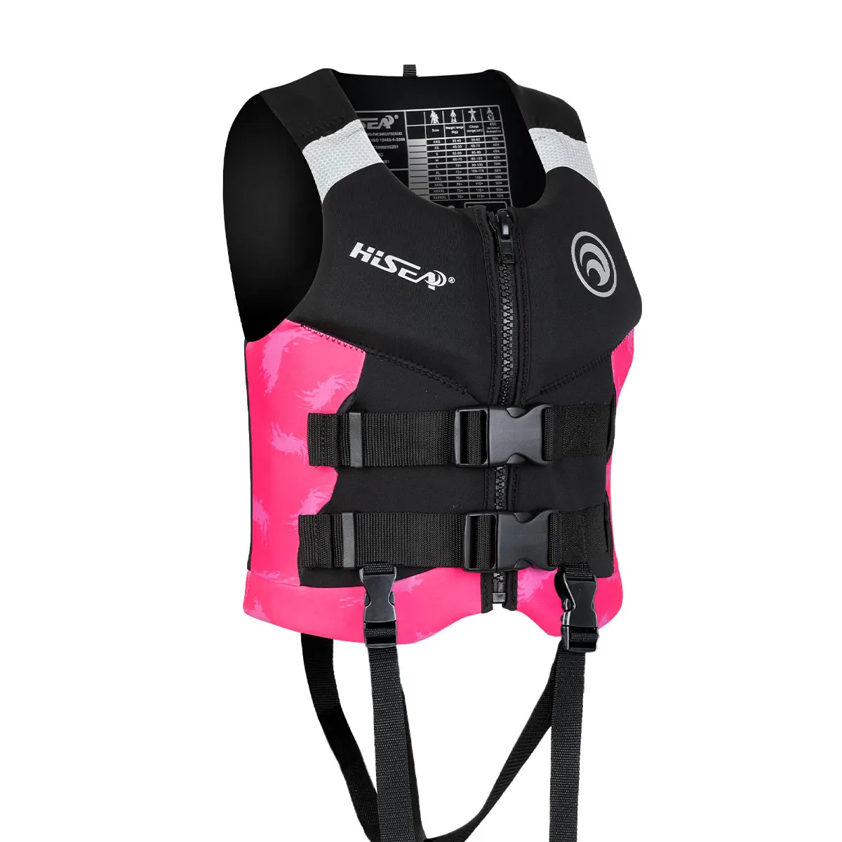 

HISEA adult floating vest can be used for water sports such as swimming, drifting, sailing, surfing, etc