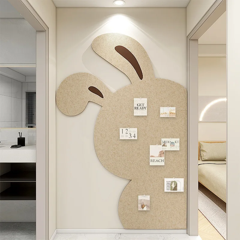 

Мультяшная фотостенная доска, креативный фон, настенная фетровая доска, фотоальбом, наклейки на стены для украшения гостиной