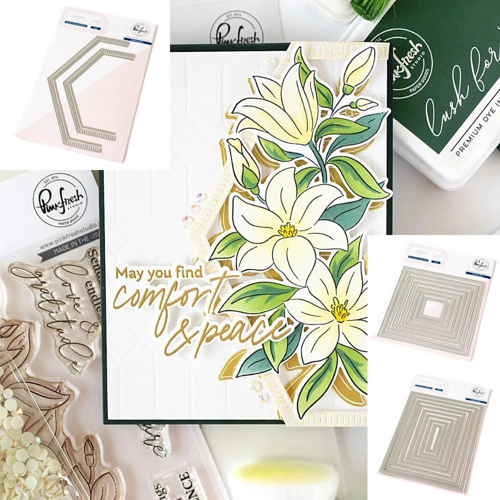 

Hexagons Metal Cutting Dies Scrapbook Diary Decoration Stencil Embossing Template DIY Greeting Card Handmade for 2025 new