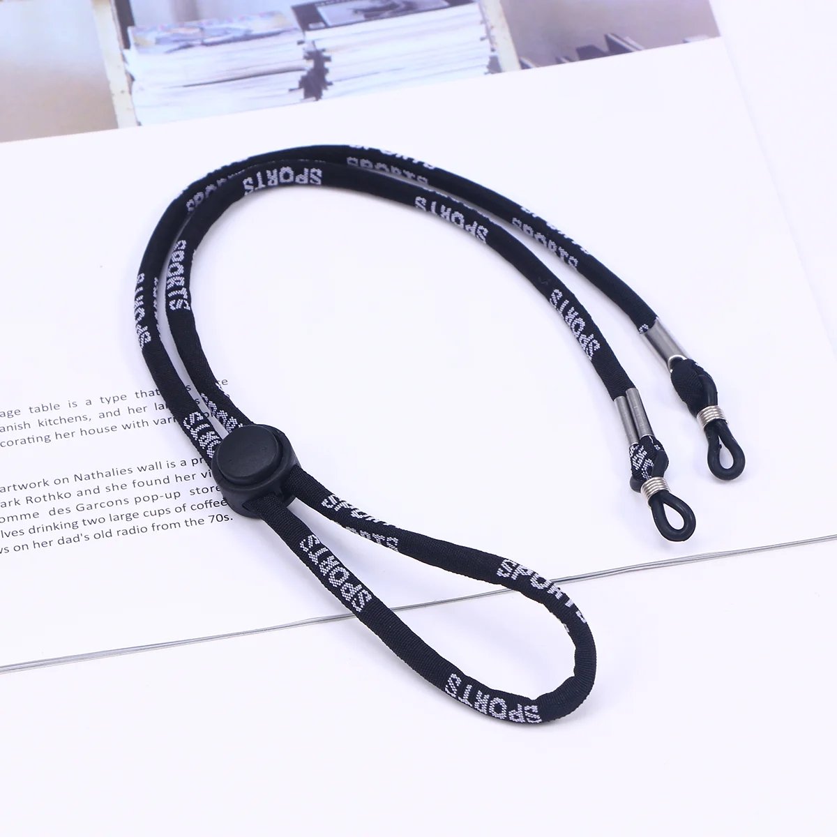 4 PCS Sports Glasses Rope Movement Accessories Anti-lost Belt Fixed Anti-slip Chain Adjustable Lanyard