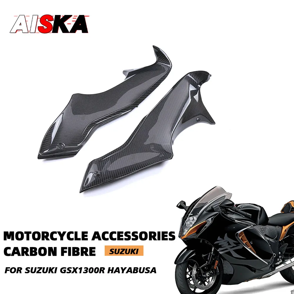 

3K Carbon Fiber Motorcycle Inner Dash Covers For SUZUKI GSX1300R GSX 1300R Hayabusa 2021 - 2024 Instrument Side Panels Fairings