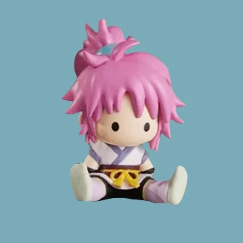 هنتر X هنتر أنيمي عمل الشكل ، مكتب ديكور مجموعة ، ألعاب صغيرة ، Zoldyck ، كيلوا ، غون ، ليوريو ، تشرولو ، هيسوكا ، 6 سنتيمتر ، نماذج حقيقية #4