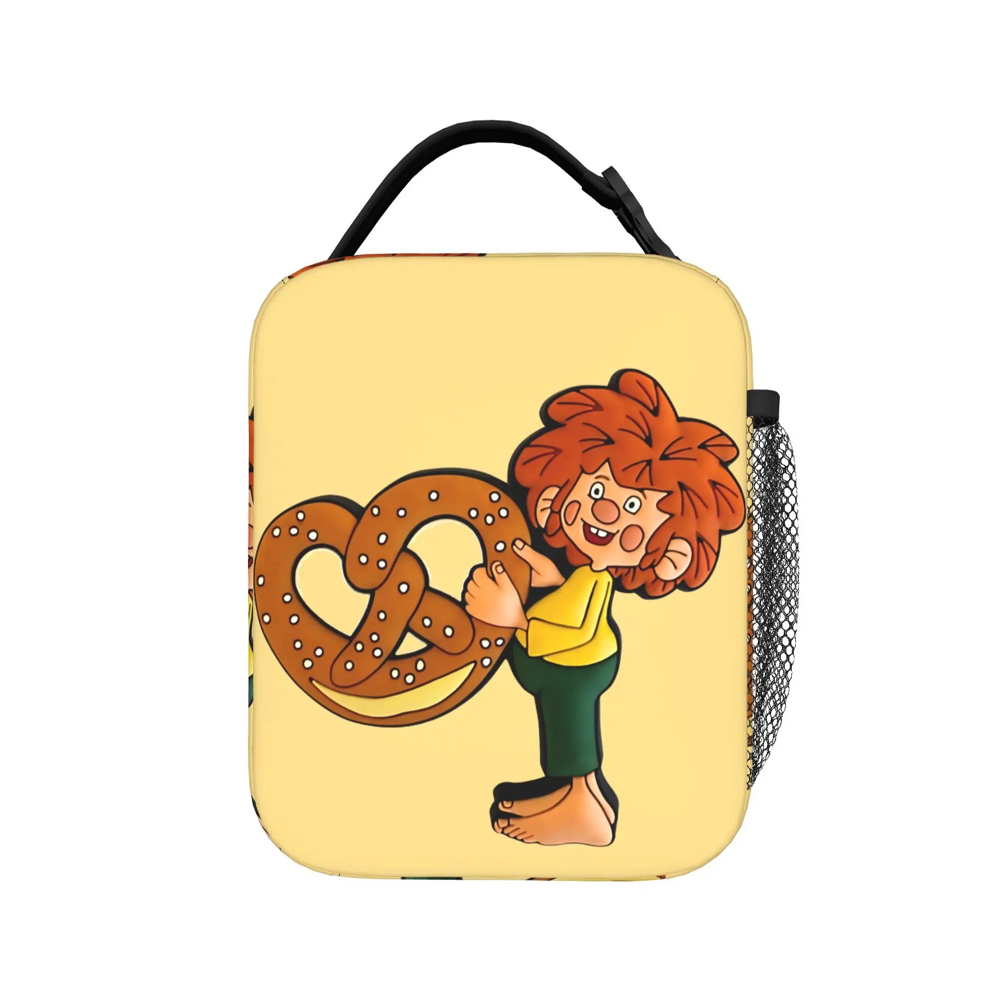 

Термосумка для обедов Pumuckl Pretzel, большая, для пляжа и путешествий, для девочек и мальчиков