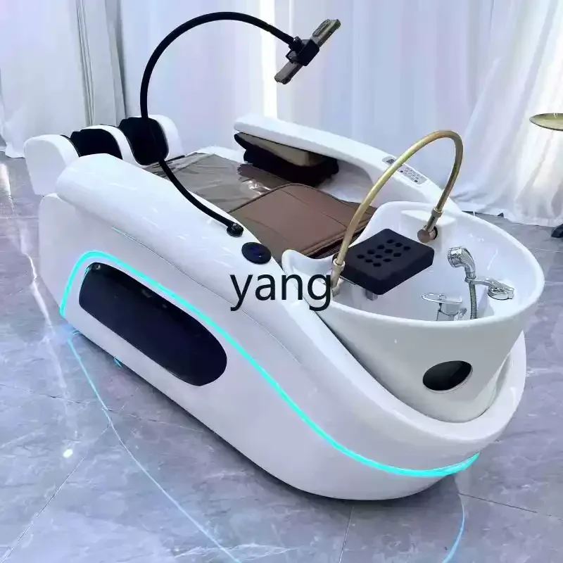 Lmm automatic intelligent electric barber shop hair salon water circulation head treatment