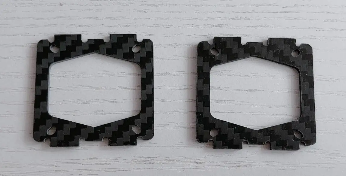 2 pièces de rechange pour train d'atterrissage en Fiber de carbone, cadre pour ZMR250 QAV250 250mm Mini FPV Quadcopter