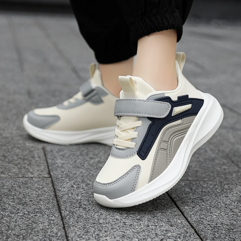 

7-13 Years Spring Children's Running Shoes Breathable Mesh Casual Sports Sneakers Elementary School Kids and Boys New 2025 Model