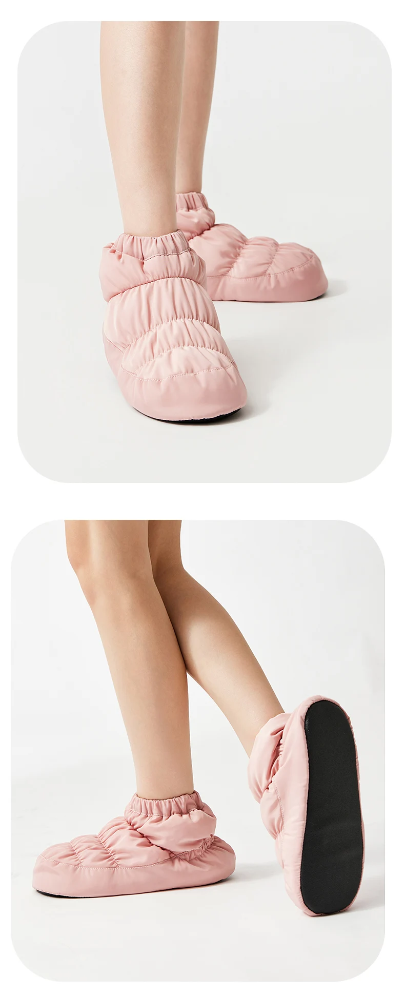 Tanzschuhe, Warme Tanzstiefel, Ballettschuhe für Erwachsene und Kinder, für Körperliches Training und Schutz – Detail 9