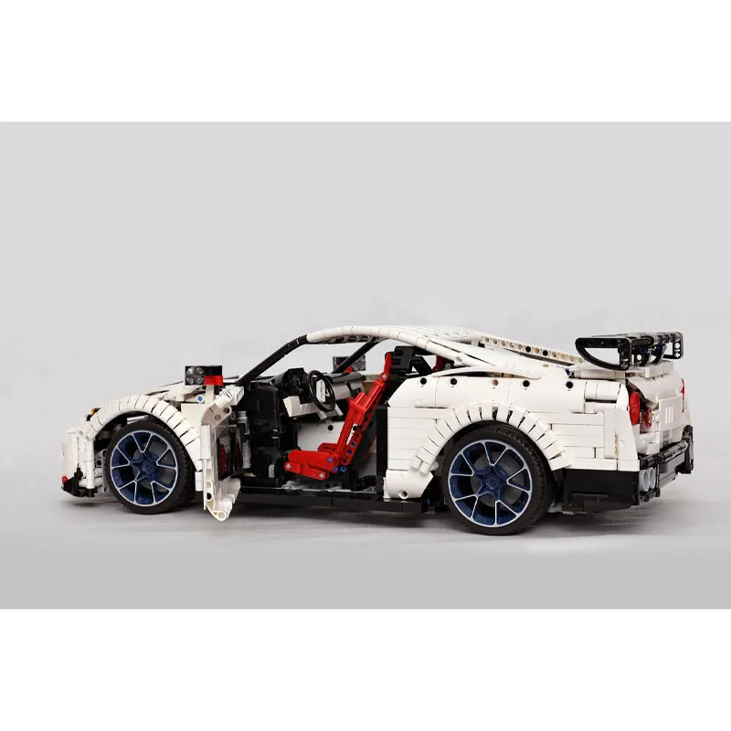 

MOC-25326 Белый Новый Электрический RC GT Суперкар Гоночный Строительный Блок Модель 3303 Детали MOC Креативная Детская Игрушка На День Рождения Подарок