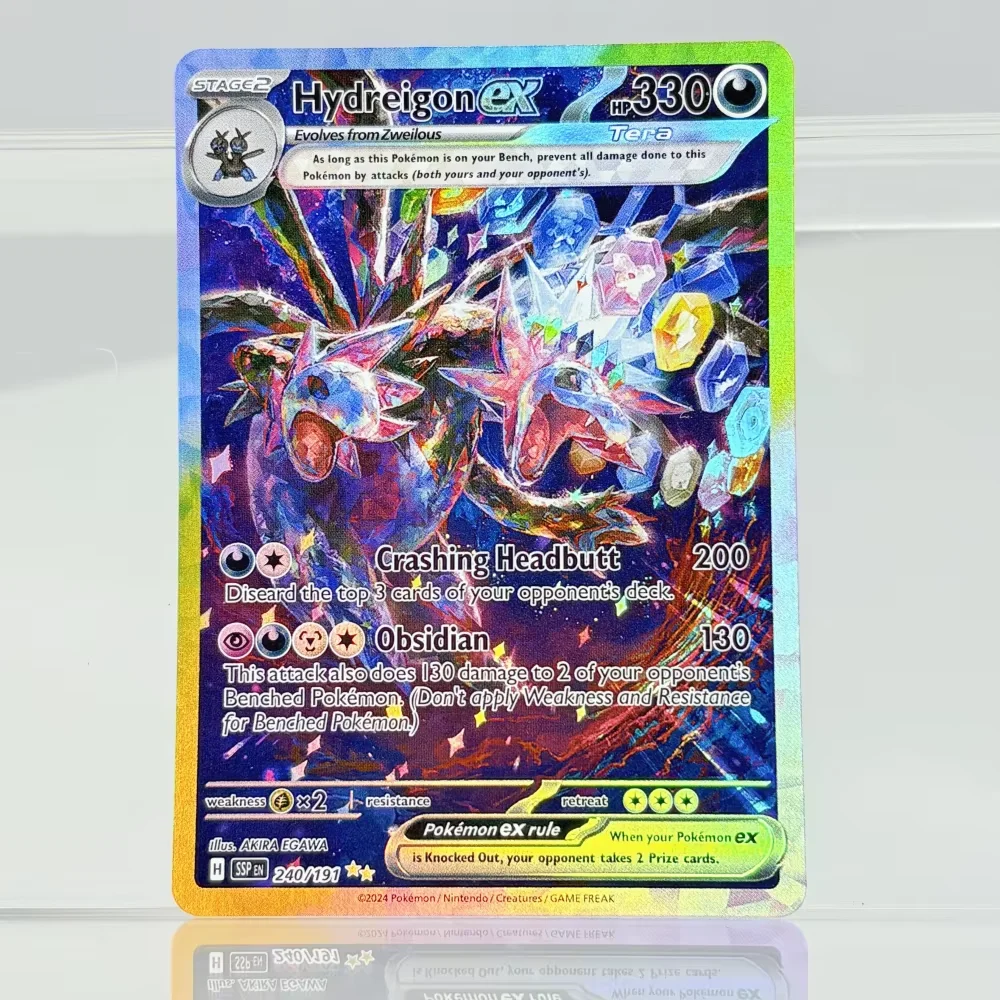 Holographic Game Trading Collection PTCG Proxy Cards Charizard Pikachu Mew EX Singl PKM Folienkarten PROXY Card