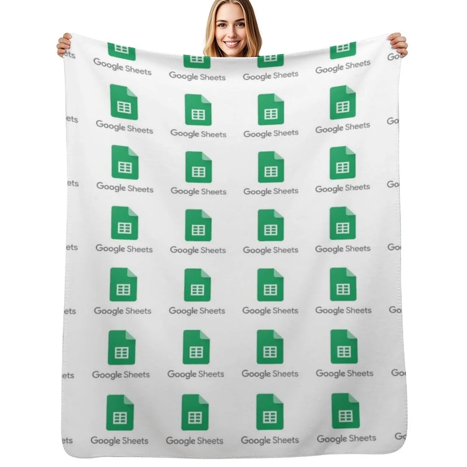 

Google sheets Throw Blanket Luxurious Soft Blanket Holiday Gift for Family