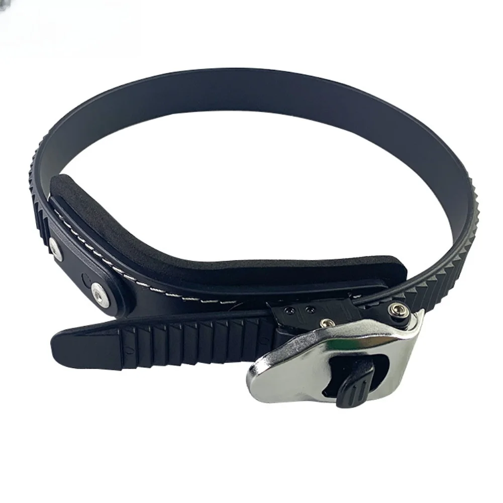 Extended buckle strap for roller skates and ice skates flat shoes nylon black 30cm easy to use and install replacement