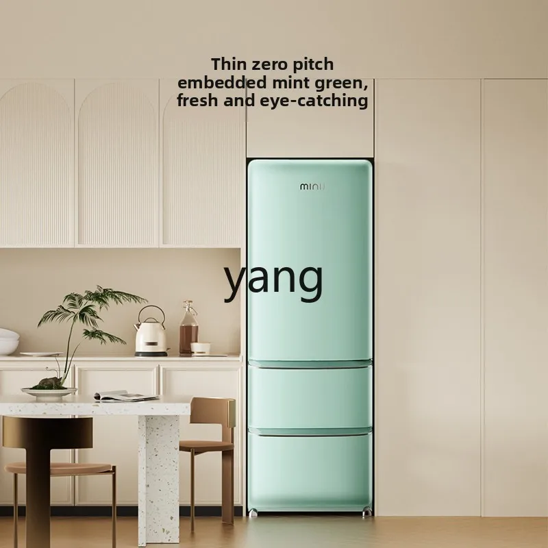 CX three door -30 ℃ deep freezing embedded frequency conversion retro refrigerator