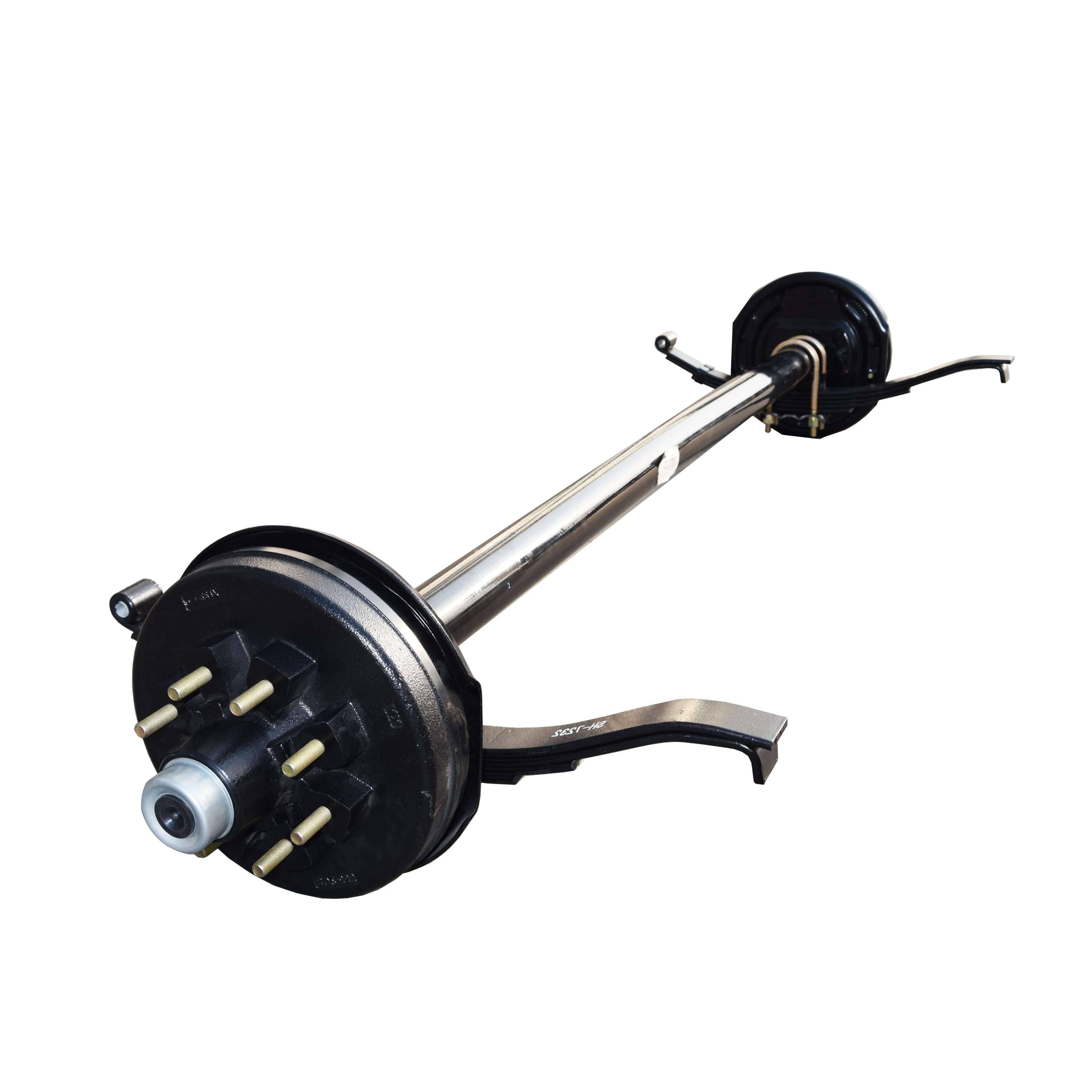 

Load Capacity 7000 Lbs Axle With Brake Drum And Spring For Trailer