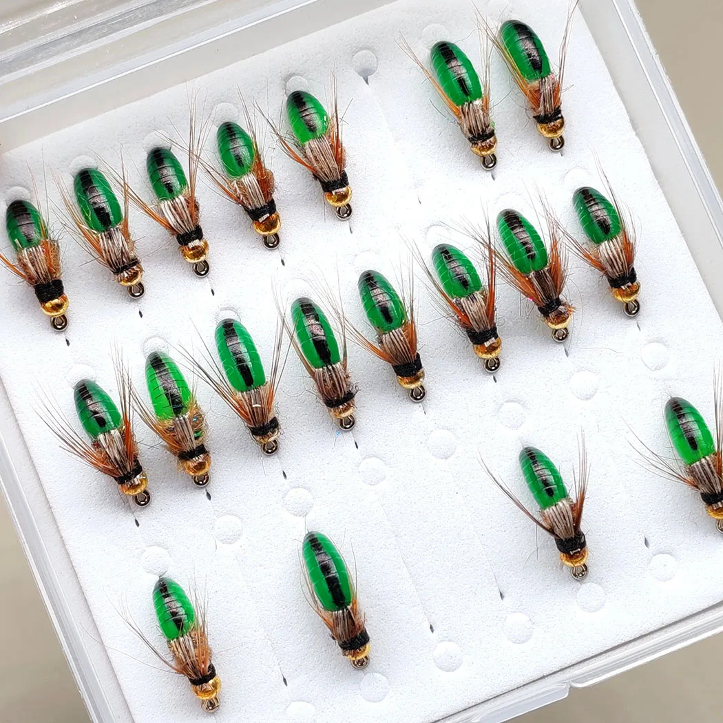 Moscas secas y ninfas para pesca con mosca en trucha y salmón - imagen 4