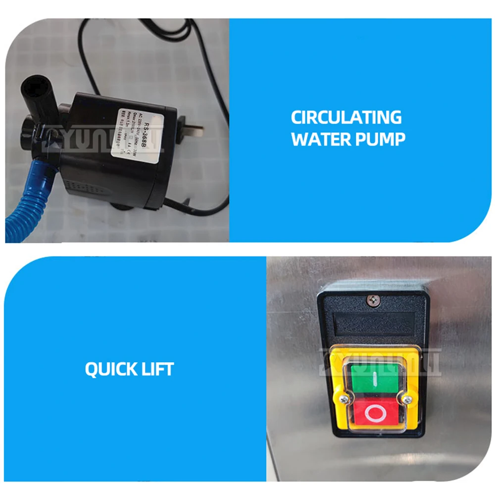 Коммерческое автоматическое электрическое устройство для чистки яиц из нержавеющей стали