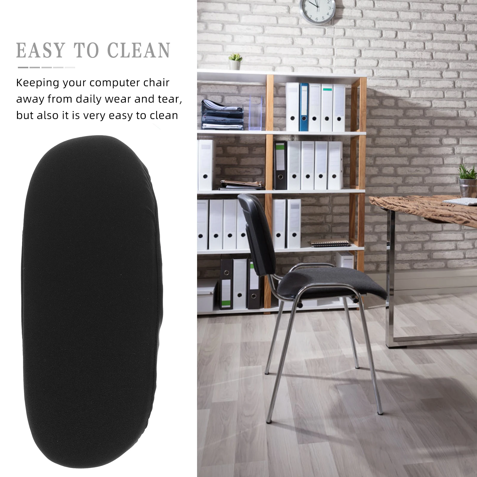 

1 Pair Armrest Chair Covers Office Chair Covers Universal Elastic Jacquard Seat Cover For Home Office Hotel Wedding Soft