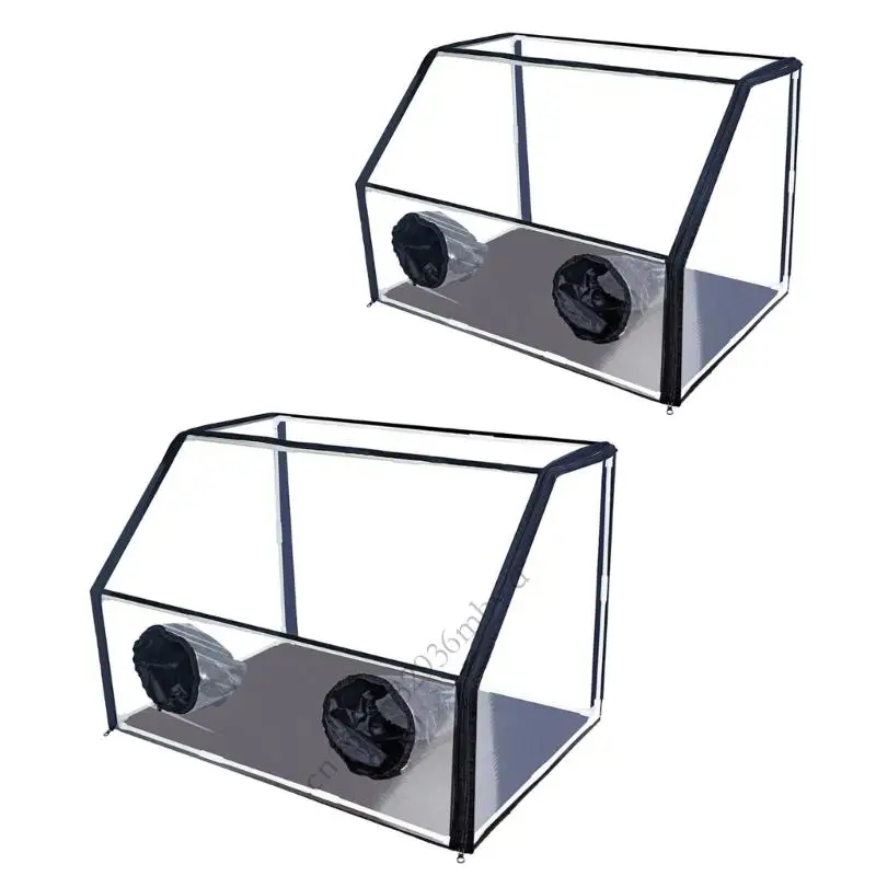 

Палатка для выращивания грибов, экономящая пространство, прозрачная складная коробка для выращивания грибов для крыш, защита для