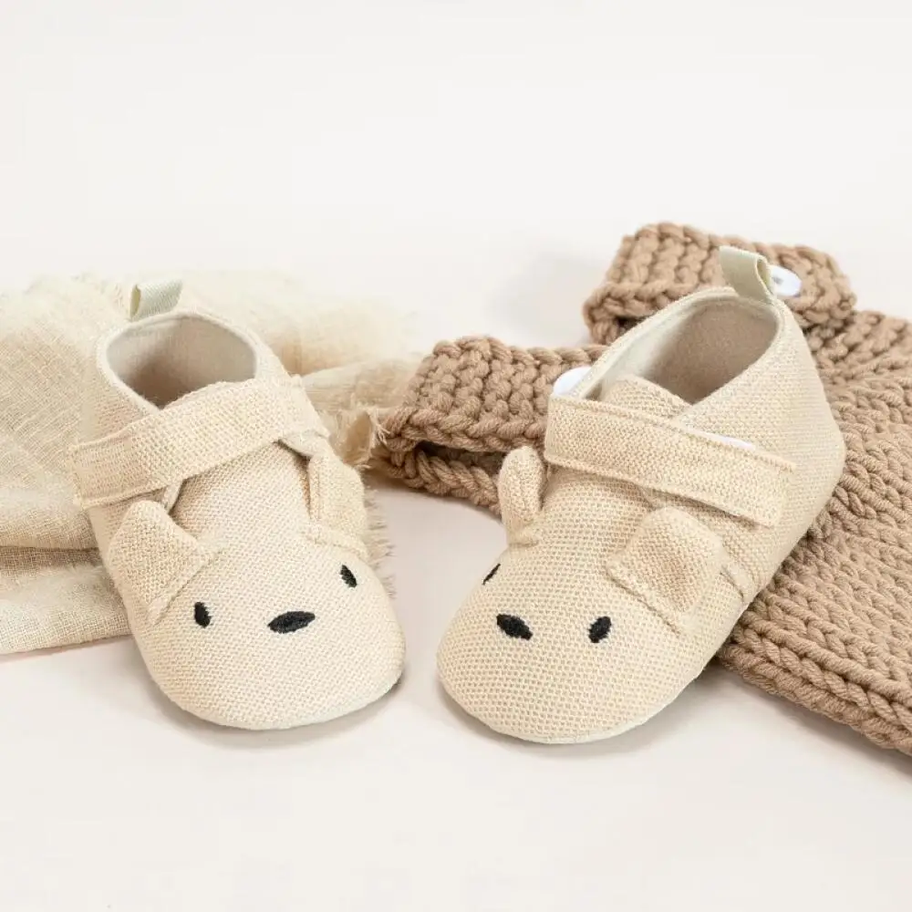 

Baby Cotton Shoes Cute Animal Bee Cat Skin-friendly Anti-slip Soft Sole Baby Shoes Toddler Baby's First Pair of Walking Shoes