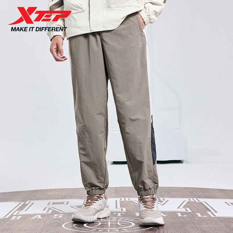 

Xtep Cropped Pants For Men 2024 Autumn Loose Comfortable Breathable Basketball Sweatpants Breathable Bottoms 876329690054