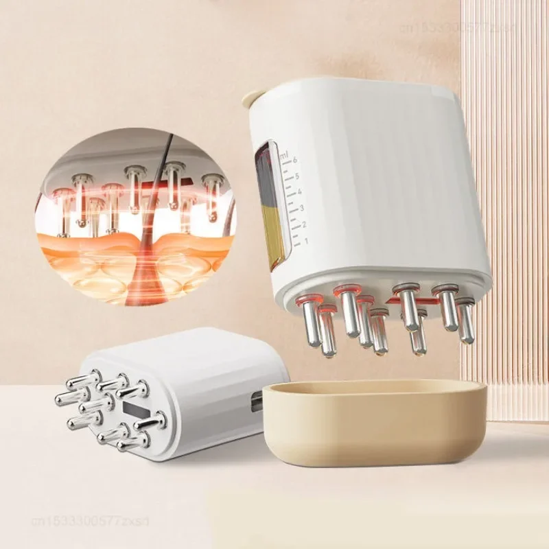 Youpin Hipee Massage Comb Scalp Essential Oil Applicator for Hair Growth Relaxation Treatment Infrared Light Treatment Massager