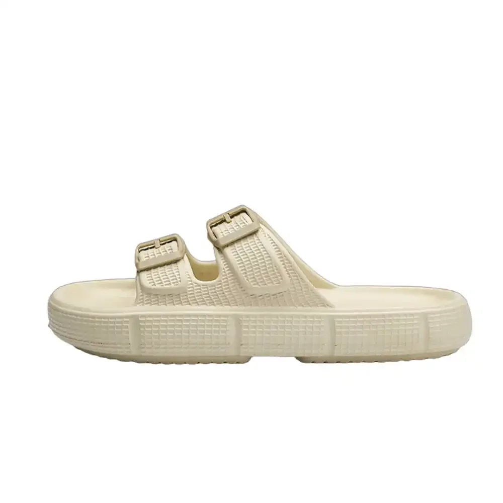 

Сандалии мужские резиновые без каблука, дышащие кроссовки с вулканизированной подошвой, Роскошные Спортивные Тапочки, белые