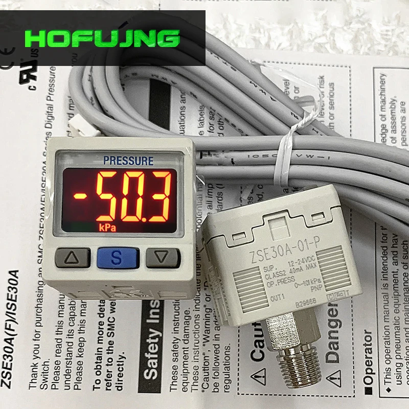 

High-Precision Digital Pressure Switch, Pressure Gauges, Vacuum Gauge, ISE30A-01-N-L, ZSE30A -01-P-L, ZSE30AF-01-A-L, DIGIT, GAU