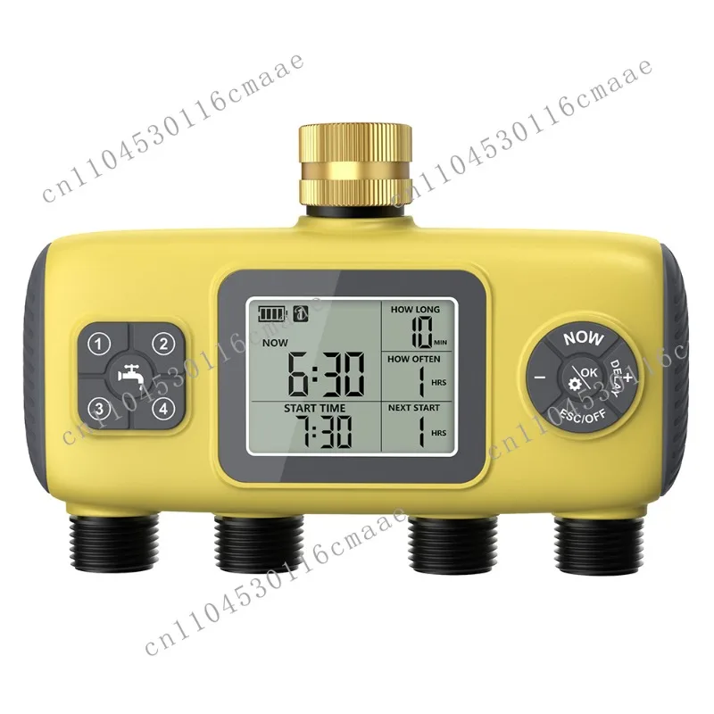 Wholesale New Design Digital Water Timer Garden 4 Outlets Intelligent Timed Irrigation Automatic Watering Controller