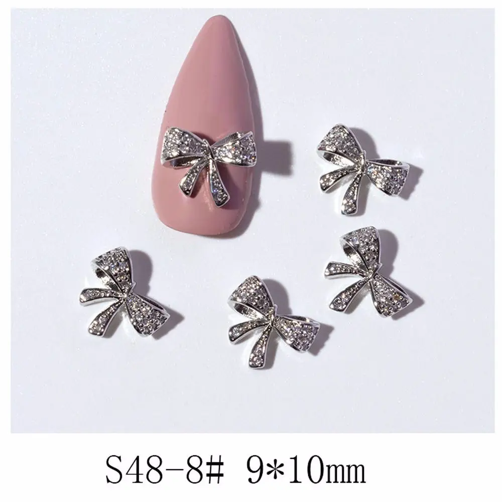 

Shiny Diamond Charms Glass Stone Pearl Manicure Tools DIY Nail Art Decorations Butterfly Nail Jewelry Bow Nail Rhinestones