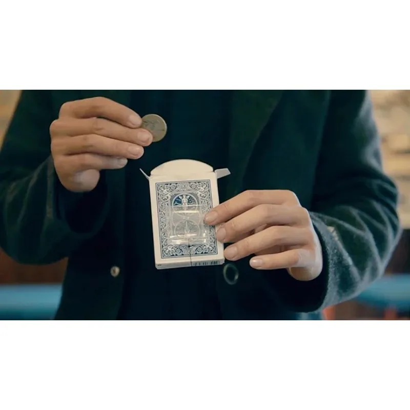 

Побег из тюрьмы от Smagic Крупным планом Карта Волшебная монета Появляется Магия Магия Волшебник Реквизит Аксессуар Учебник с иллюзией и трюком