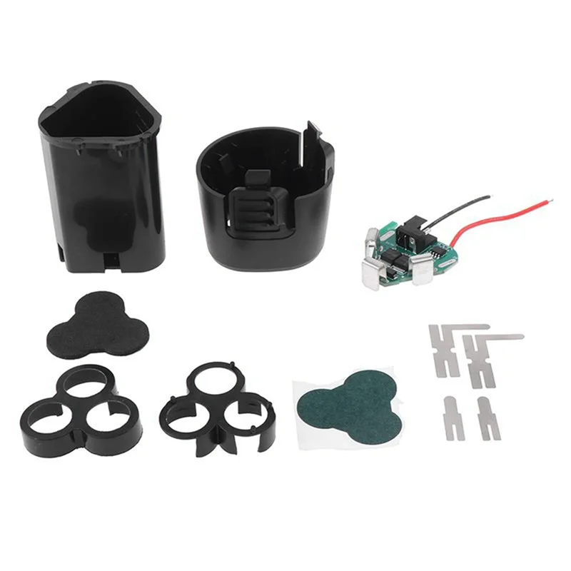 A02F-8Set 12 V DC Elektrowerkzeug Handbohrmaschine Power Li-Batterie Schutzplatine BMS 18650 Lithium Box Circuit Pack Shell