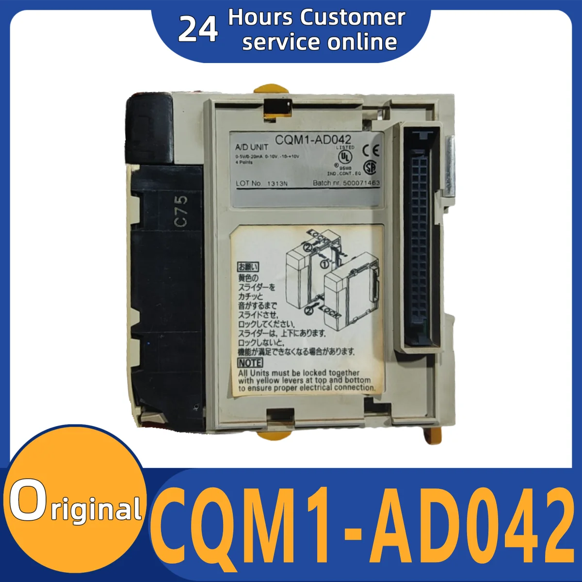 

Совершенно новый оригинальный модуль CQM1-AD042