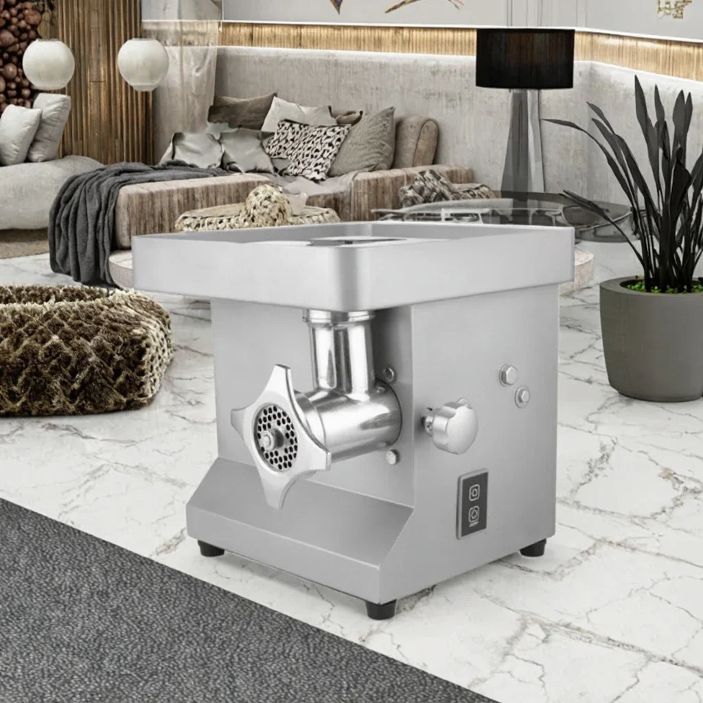 850/1100W Stainless Steel Meat Grinder #22 Electric Electronic Sausage Maker Stuffer New Home Use Meat Chopper