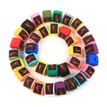 2 ม้วน 4.5M ผ้าฝ้ายผ้าพันคอมวยสายคล้องคอกีฬา Sanda KickBoxing MMA ถุงมือเข็มขัดข้อมือ Wraps มวยไทยการฝึกอบรม Gauntlets