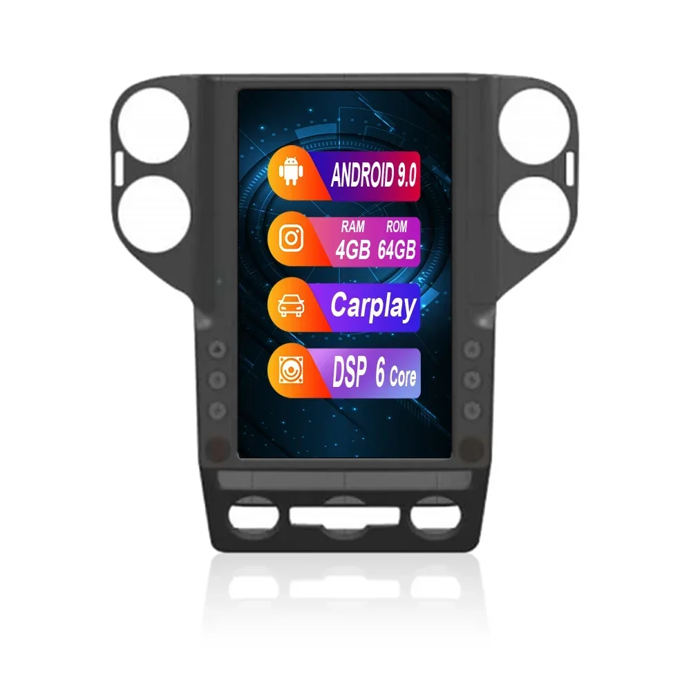 

ZWNAV android 10.0 Auto Electronics 4g gps tracker Car Multimedia dvd Player For Volkswagen Tiguan 2010-2020 car stereo headunit