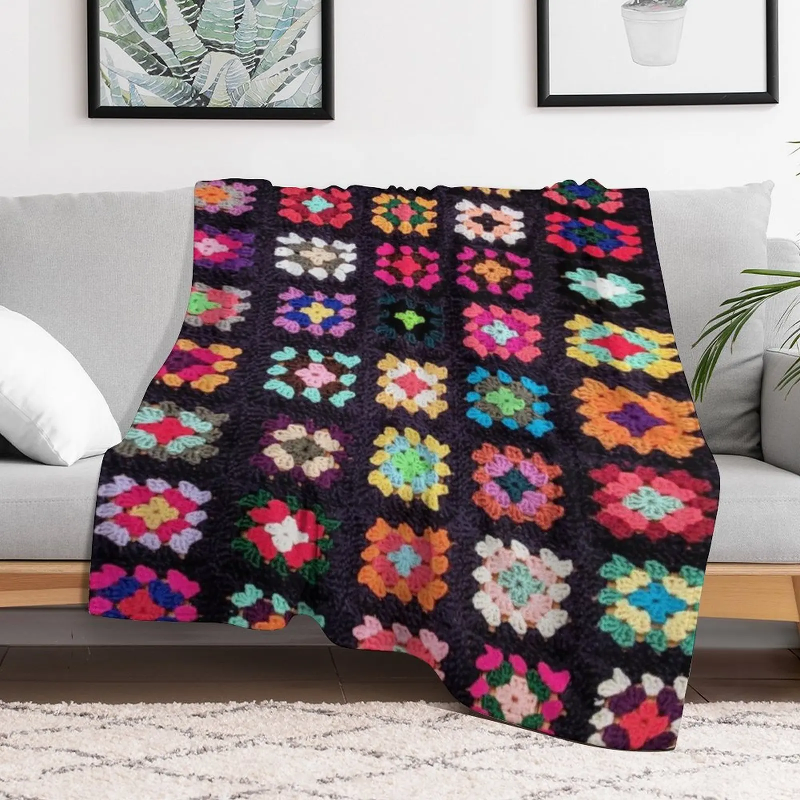 

Roseanne Blanket Inspired Design Throw Blanket decorative Multi-Purpose Decoratives Blankets