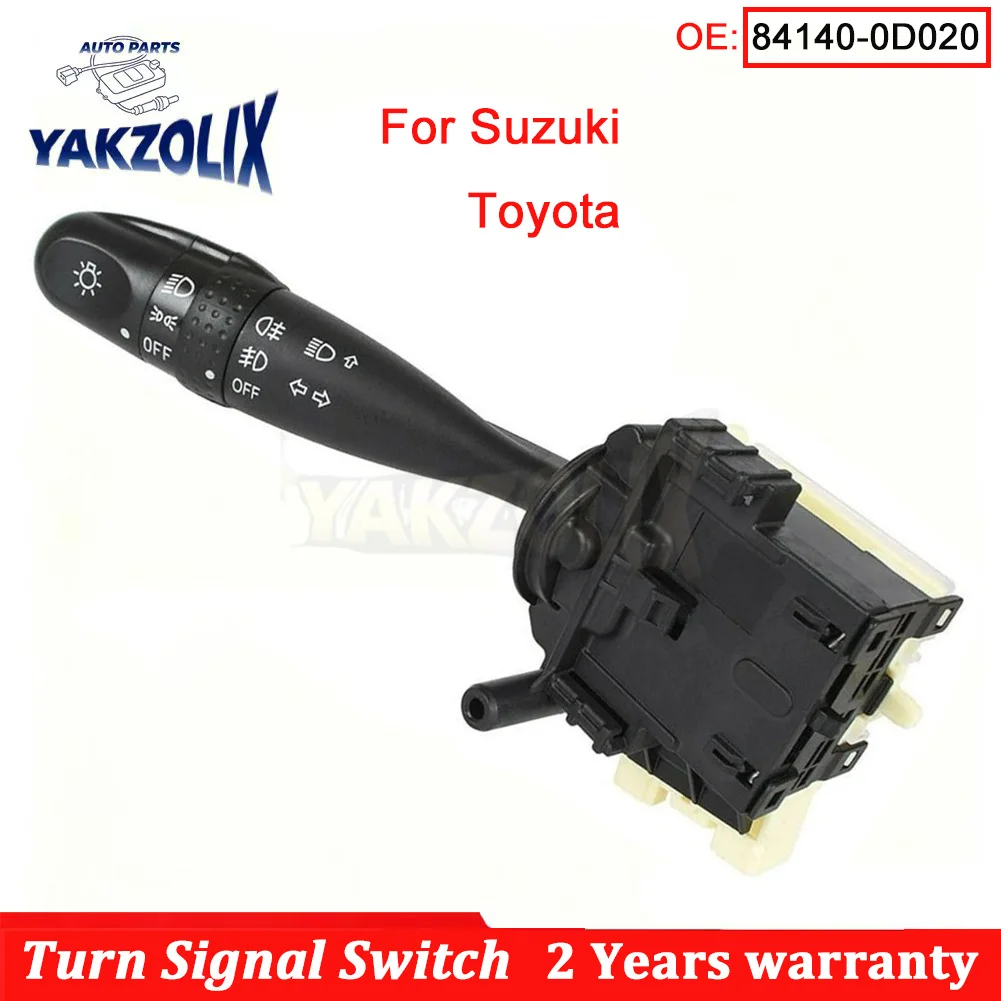 84140-0D020 For Suzuki Splash Swift SX4 Grand Vitara Toyota Corolla Estate EX Vios Yaris Verso Car Headlight Turn Signal Switch