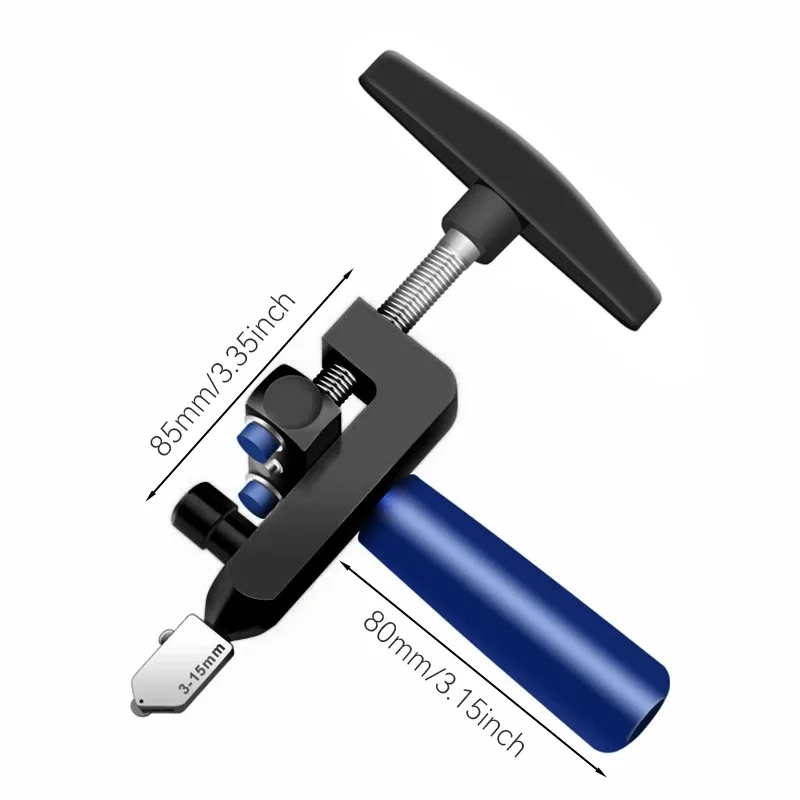 Manual Operation Glass Tile Cutter 2 In 1 Porcelain Cutting Tile Opener Breaker Scribing Wheel Hand-Held Ceramic Tile Cutting