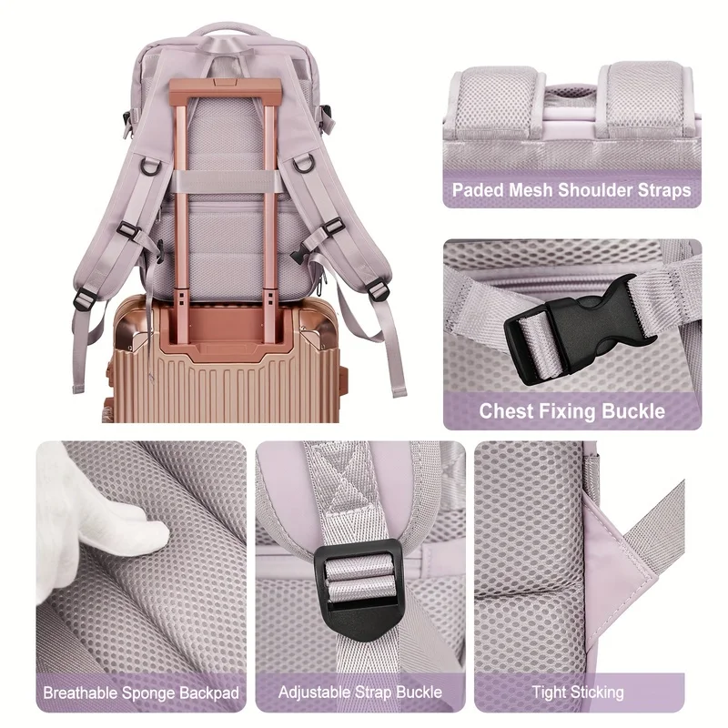 Hiking Backpack Large Capacity Men's Backpack Fashion Women's Backpack Carry-On Backpack Casual Backpack Laptop Backpack view 5