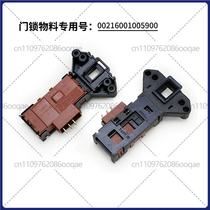 Door Lock 00216001005900 For Haier Front Load Washing Machine, Electronic Delay Door Switch Replacement Fitting Parts