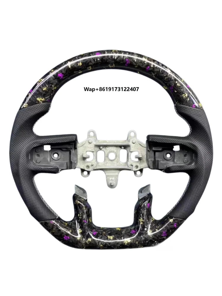 For Dodge Charger Accessories Ram Carbon Fiber Customized Car Steering Wheel