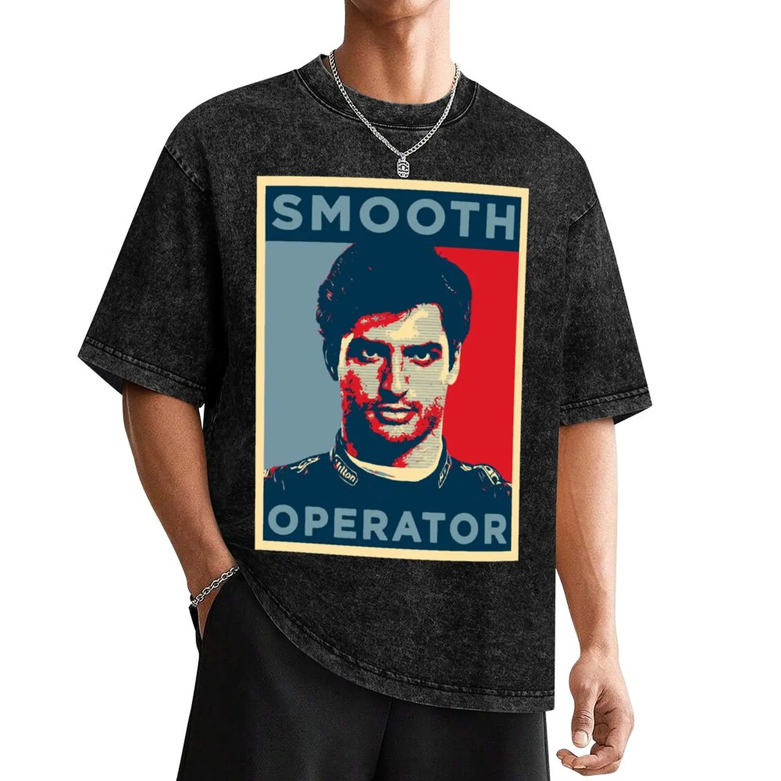 Carlos Sainz Smooth Operators T-Shirt funny meme t-shirts T-shirts oversize blanks outfits for men