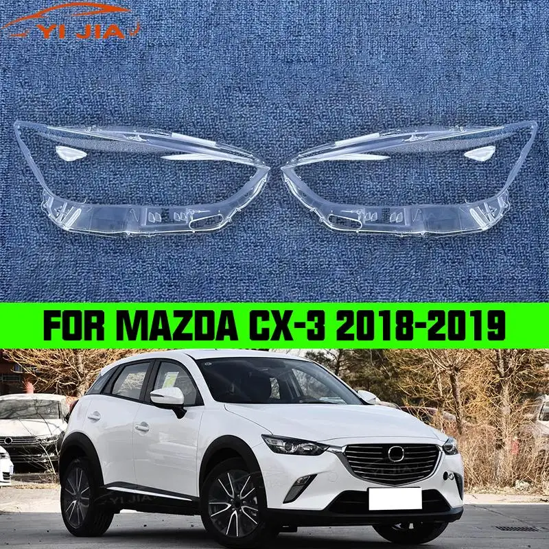 

Для MAZDA CX-3 CX3 2017 2018 2019 автомобильная фара, сменная крышка фары, линза фары, новинка