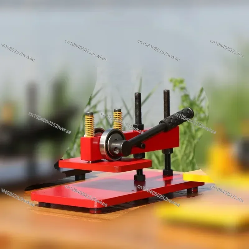 New Large Arm Type Manual Die Cutting Machine Knife Die Punching Machine Plastic Rubber Fabric Sample Punching Machine