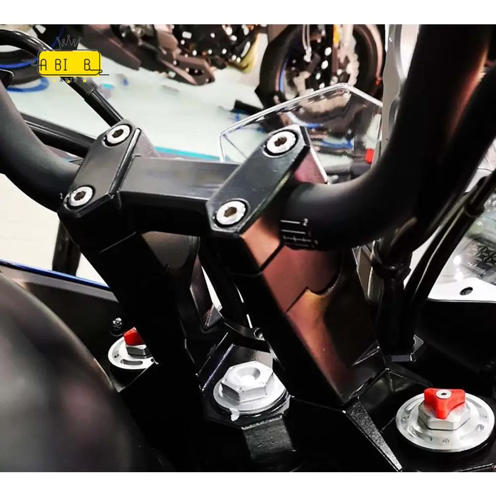 ABIB -Motorcycle Handlebar Risers Height Up Adapters For CFMOTO 650MT CF 650 MT