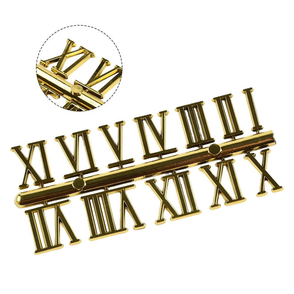Accessories ​Clock Numerals Easy To Use Hot Sale Plastic Reliable Single High 2 Cm Beautify Decoration Home Room