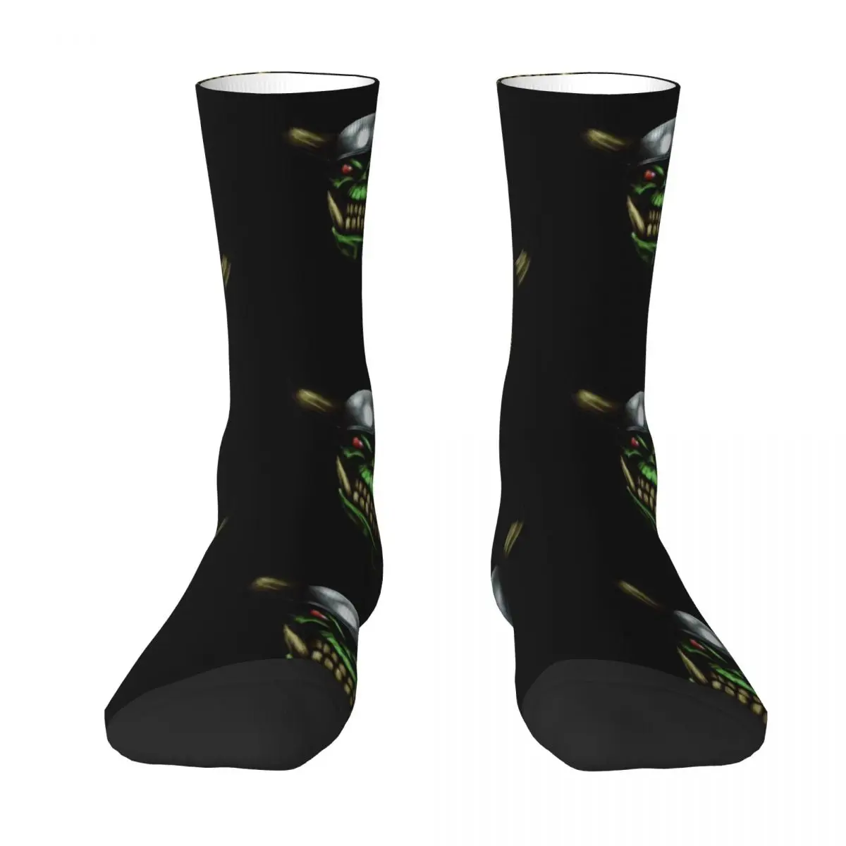 

Orc Head Socks Thermal man winter winter Non-slip cartoon Socks For Man Women's