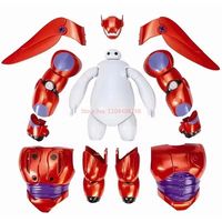 Hot 16cm Cartoon Big Hero 6 Baymax Fat Man Anime Figure Toys Baymax Model Doll Pvc Action Figure Model Birthday Gifts