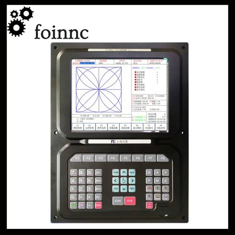 The Latest F2300b/btv5.0 Cnc Plasma Controller 2 Axis Cnc System 10.4 Inch Color Screen For Plasma Flame Cutting Machine