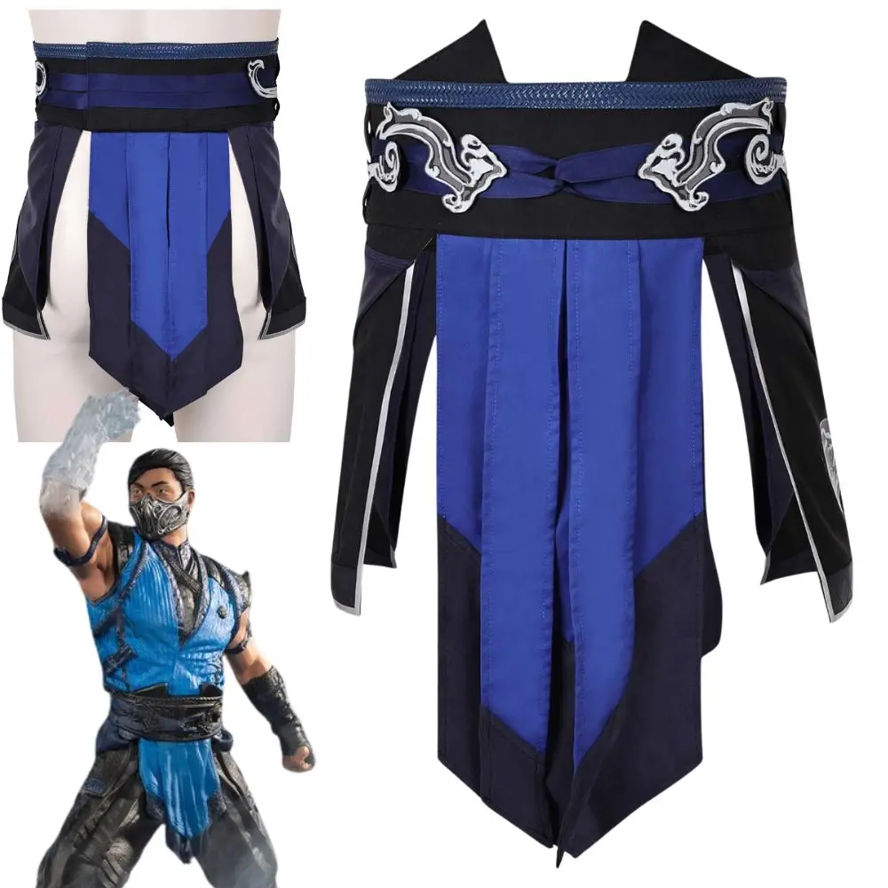 Ceinture Mortal Kombat Pad ontariCosplay pour hommes, accessoires de costume, déguisement fantaisie, Halloween, accessoires de carnaval